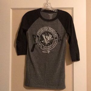 Pittsburgh Penguins Baseball Tee